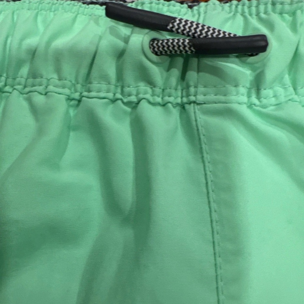 Class Mint Green Swim mid thigh length Shorts pockets size XS inner line up - Picture 3 of 6